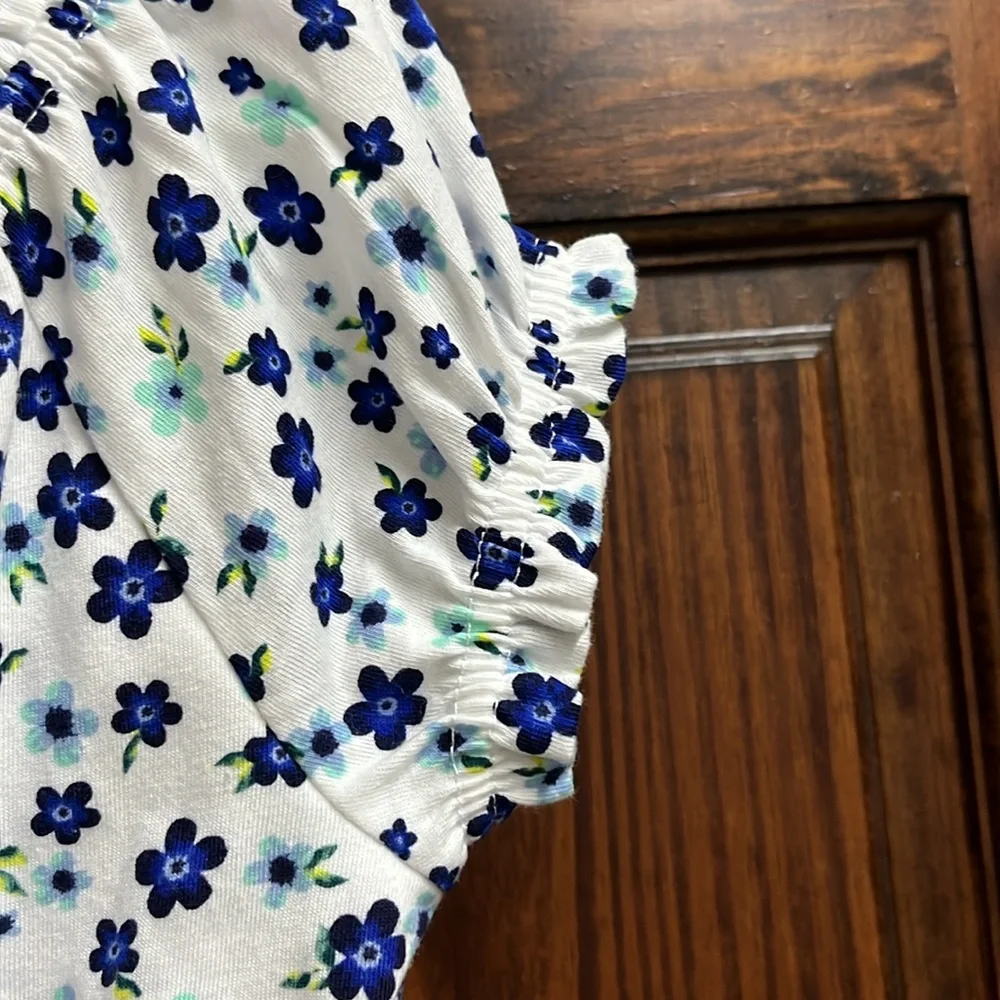 Justice girls floral top